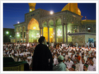 محاضرة بعد صلاة العشائين في الصحن الحسيني